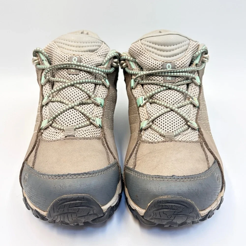 Oboz Sapphire Low B-Dry Hiking Shoes Women's‎ 9.5 Charcoal/Beach Glass